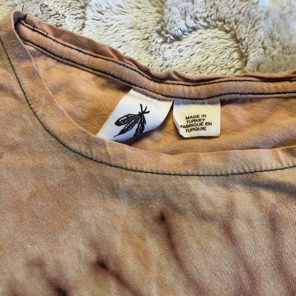 Three Feather Urban Outfitters Tie Dye Pocket Tee - Picture 4 of 5